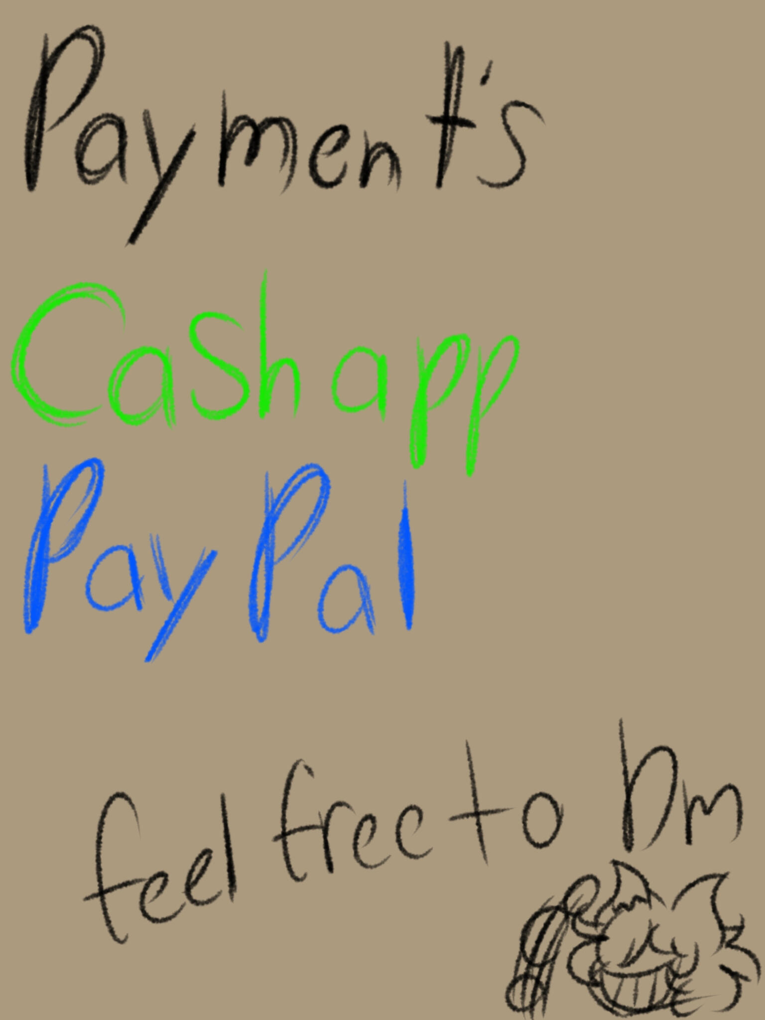 Val's commison sheet!